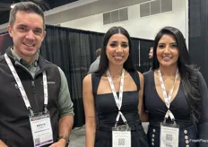 Royce Sharplin of Radford Software Ltd. with Harmeet Dhaliwal and Aneera Dhaliwal of Echo Berries Inc.